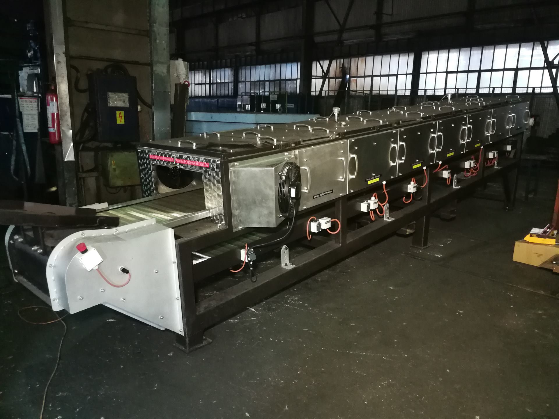 TTT peč — dokončana
